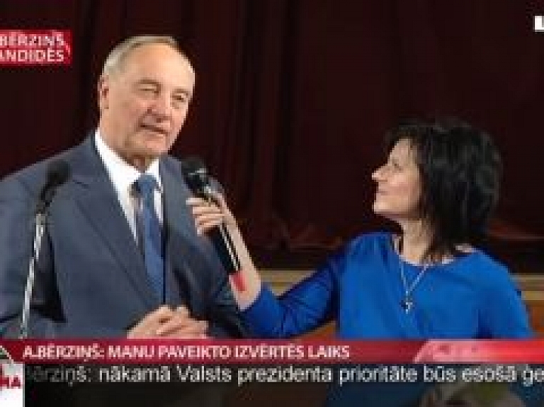 Bērziņš viesojas Bauskā
