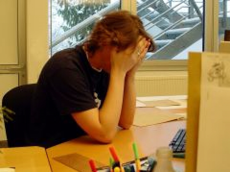 Aptauja: stress darbā skar 87% vidzemnieku