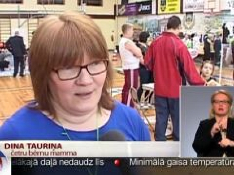 Ozolniekos sporto daudzbērnu ģimenes