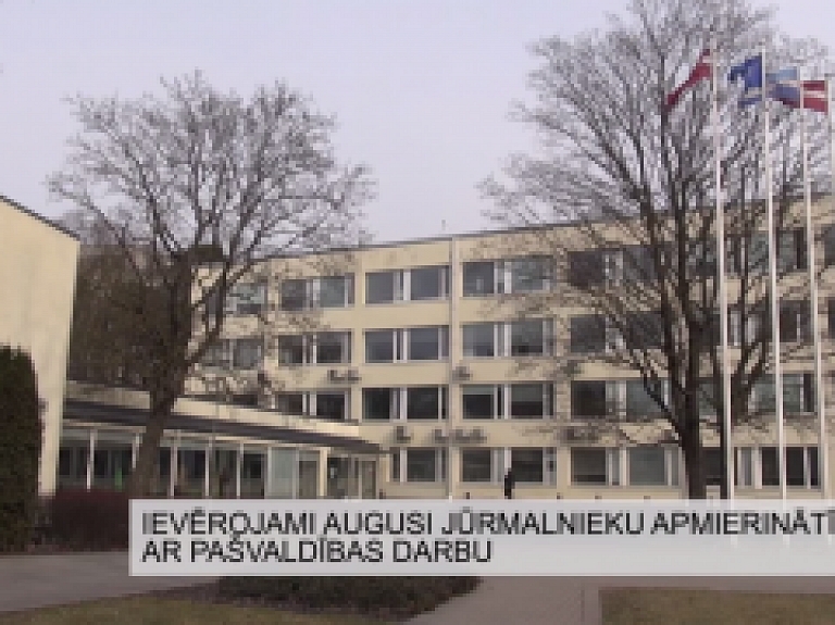 Latgales Reģionālā TV: Ievērojami augusi jūrmalnieku apmierinātība ar pašvaldības darbu