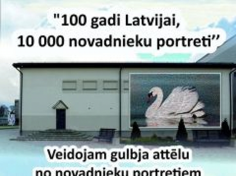 Aicina piedalīties akcijā "100 gadi Latvijai, 10 000 novadnieku portreti"