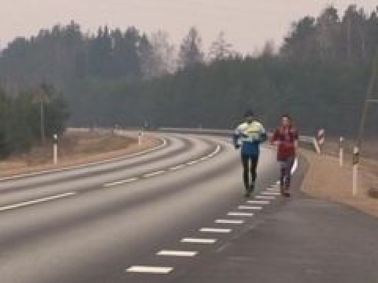 Vidzemes TV: Noticis skrējiensoļojums Rīga - Valmiera