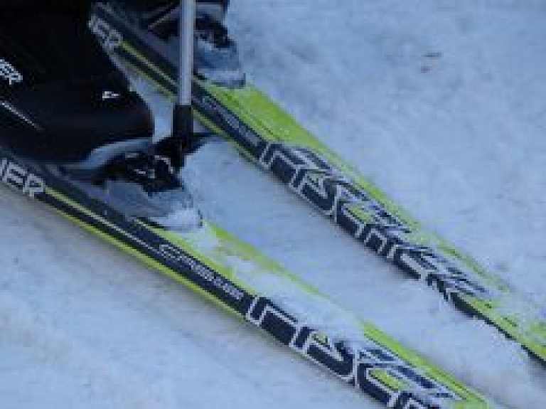 Gasūnai 14.vieta Zviedrijas čempionāta milzu slaloma sacensībās