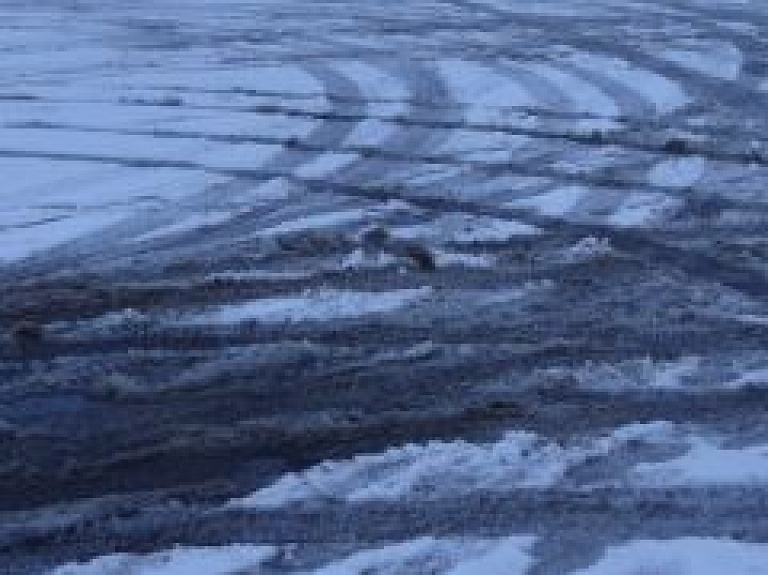 Balvu apkaimē apgrūtināta braukšana