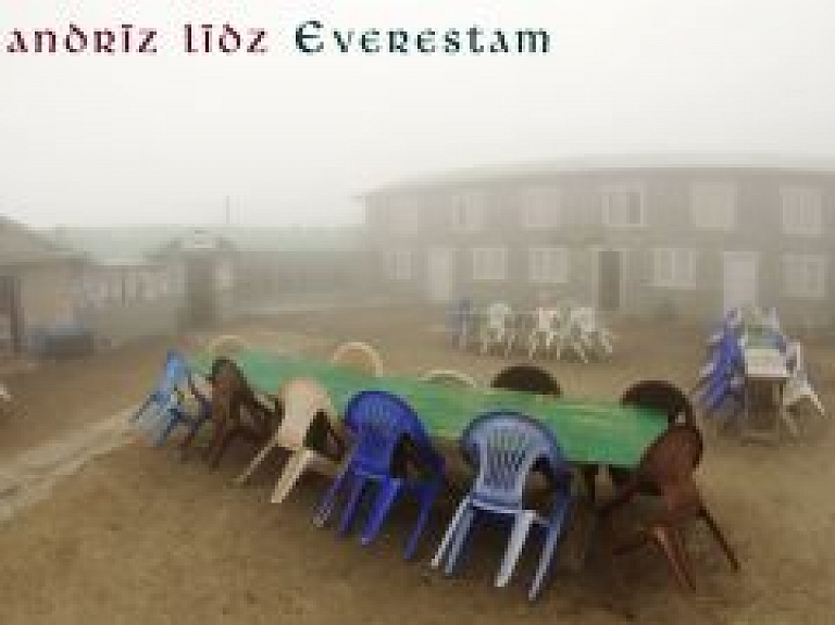 Ogres muzejā - par kāpienu līdz Everesta bāzes nometnei