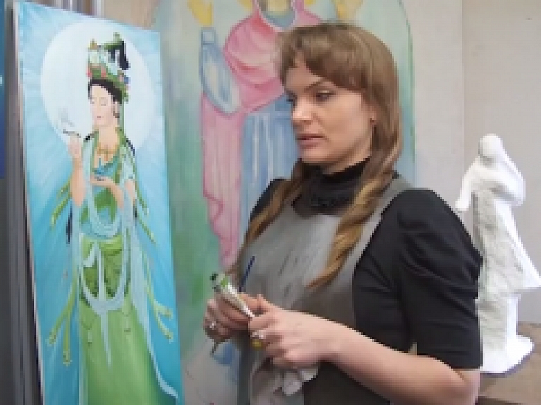 Latgales Reģionālā TV: Mākslas gaismas avots - Svetlana Skačkova Marčenko
