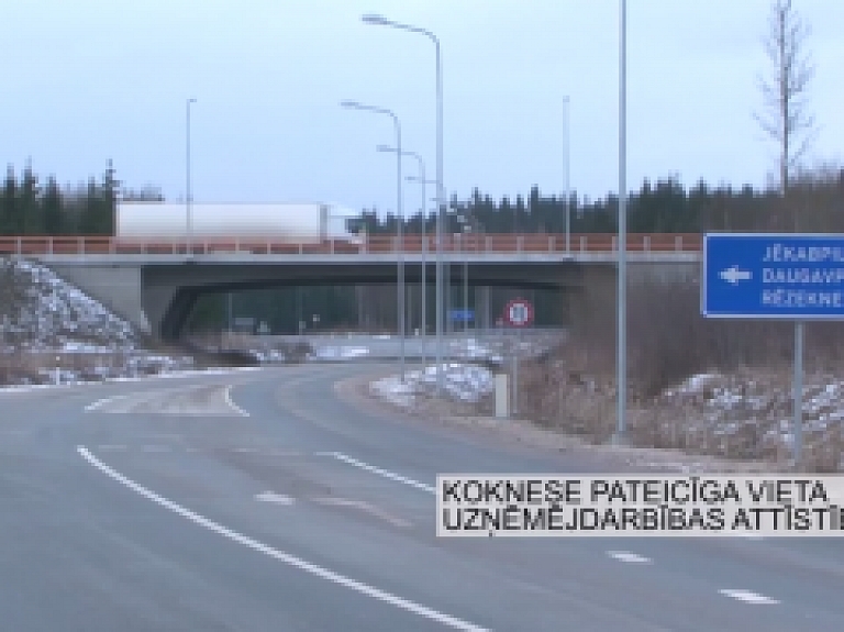 Latgales Reģionālā TV: Koknese pateicīga vieta uzņēmējdarbības attīstībai