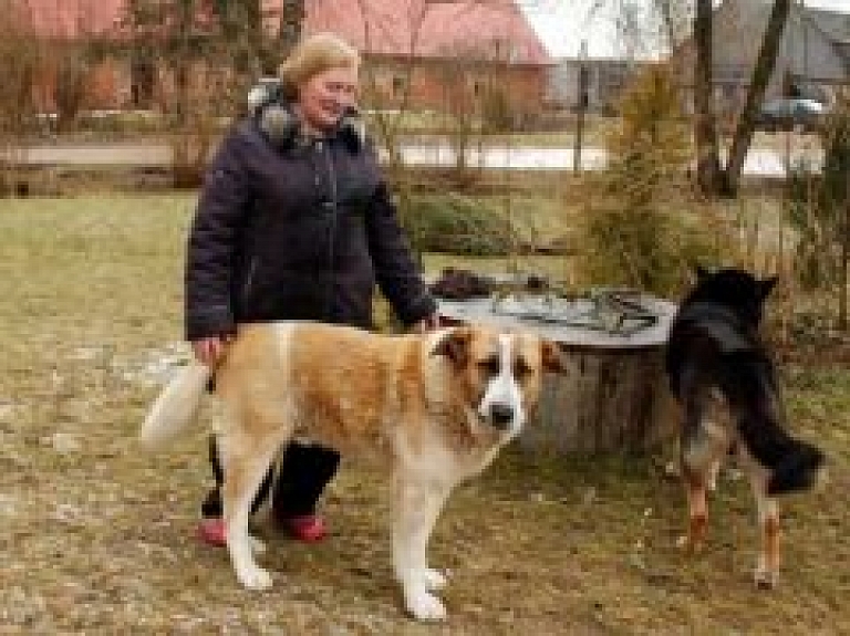 Ciemos pie Veronikas kundzes lauku mājās "Rogas"