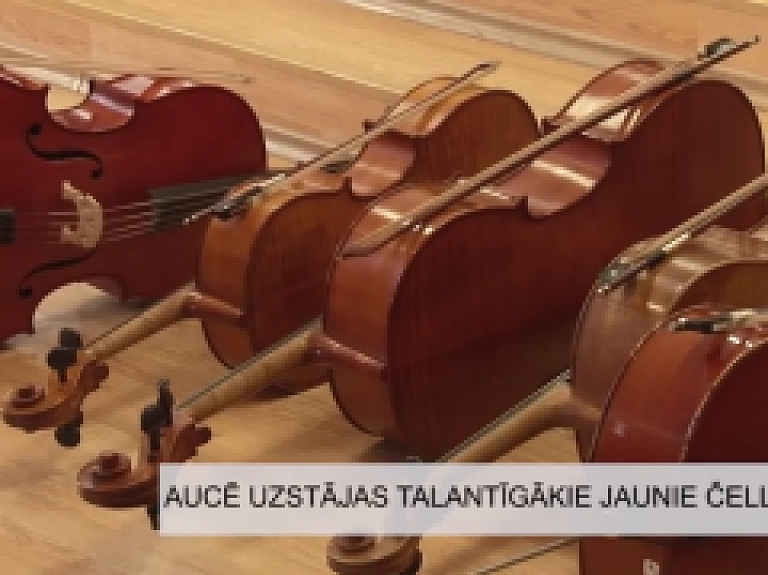 Latgales Reģionālā TV: Aucē uzstājas talantīgākie jaunie čellisti