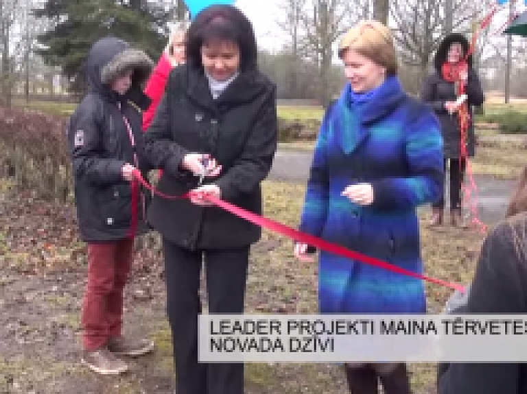 Latgales Reģionālā TV: LEADER projekti maina Tērvetes novada dzīvi