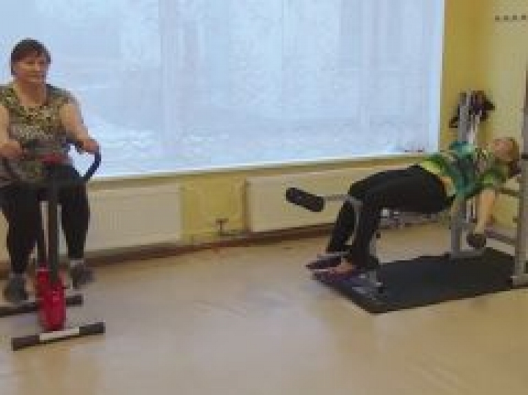 Konstantinovas pagasta iedzīvotajiem ir sava mini sporta zāle