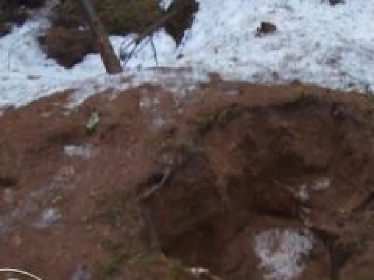 Senkapu apgānīšana Latgalē vairs nav kontrolējama