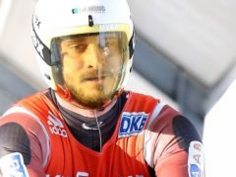 Kamaniņu braucējam Kivleniekam piektā vieta Eiropas čempionātā