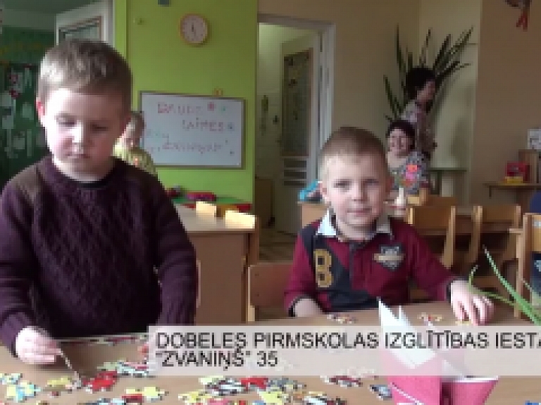 Latgales Reģionālā TV: Dobelē bērniem dārziņā ir forši