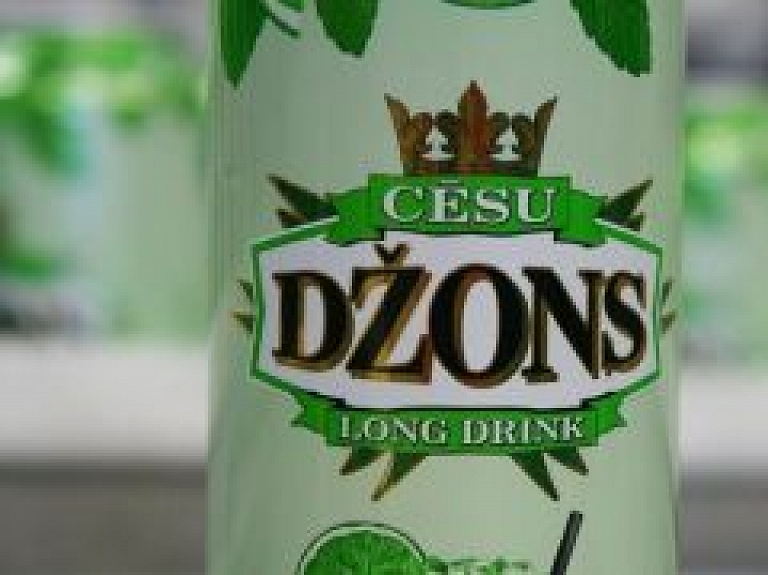 Pagājušā gada populārākais alkoholiskais dzēriens - "Cēsu Džons"