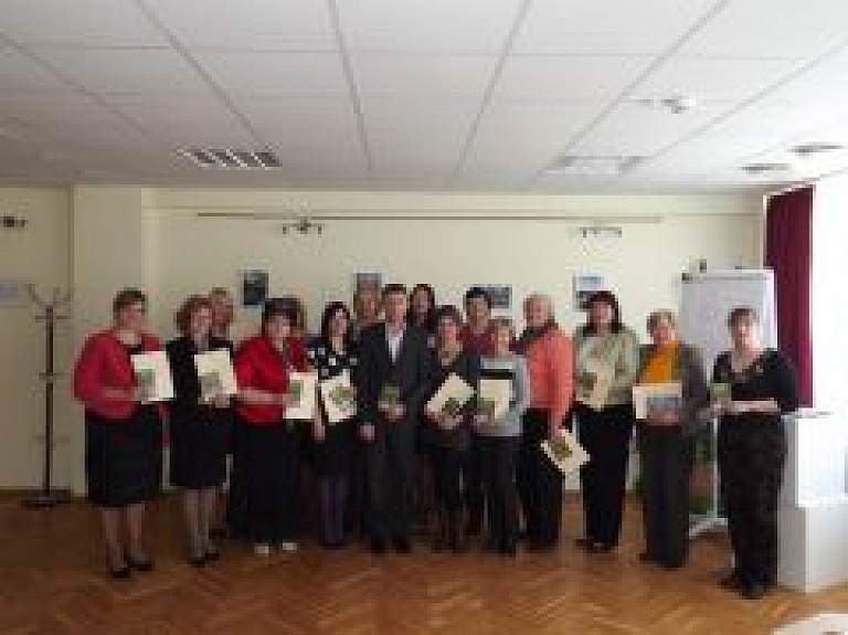 Biedrība "Laimes kalve" viesojās Riebiņu un Rugāju novada pašvaldībās