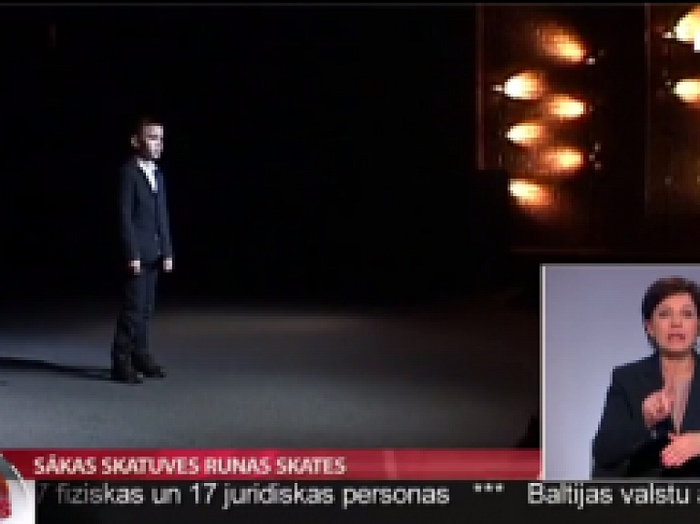 TV Spektrs: Sākas skatuves runas skates
