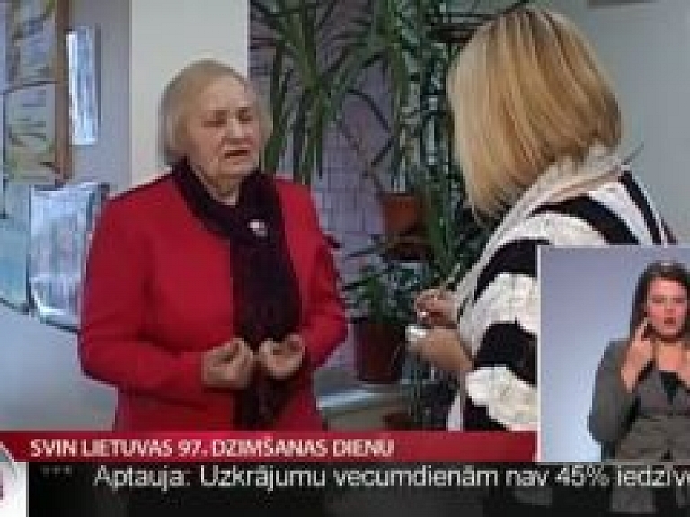 Svin Lietuvas 97.dzimšanas dienu