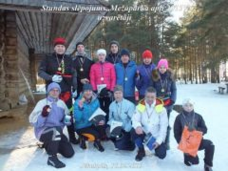 Jēkabpils Mežaparka stundas slēpojumā uzvaru guvis katrs dalībnieks