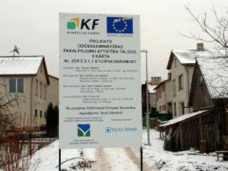 Ūdenssaimniecības projektā tiek veikti pirmie pieslēgumi