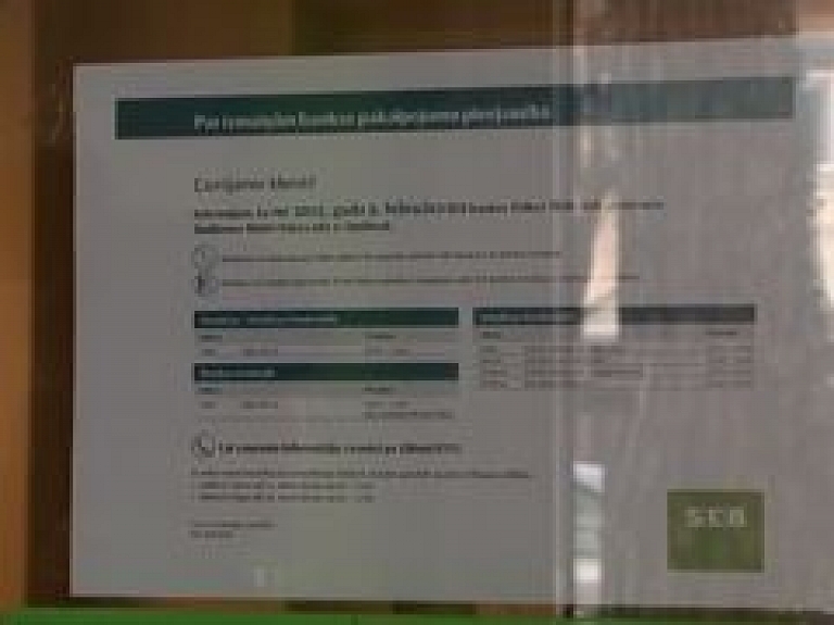 Vidzemes TV: Valkā slēgta vienīgā komercbankas filiāle pilsētā