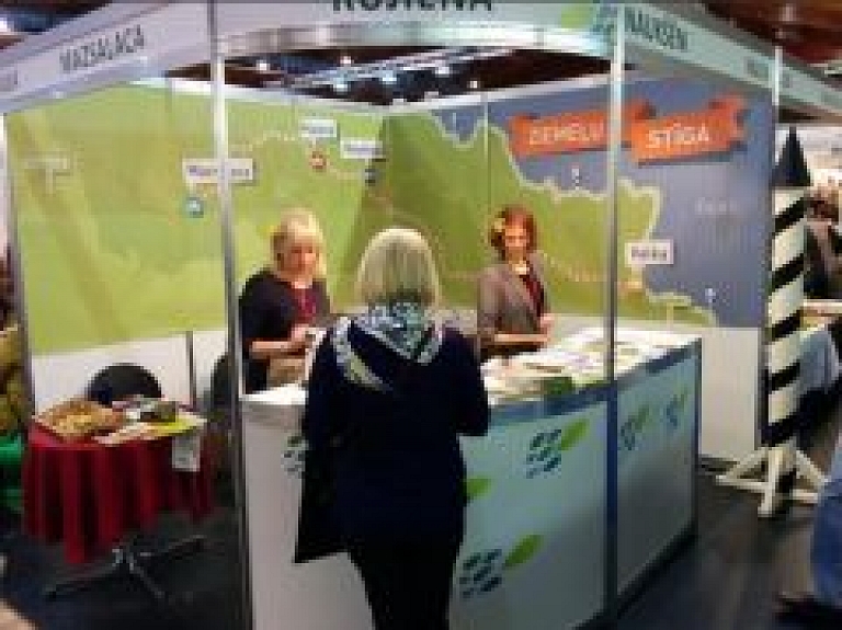 Valkas novads godam pārstāvēts "Balttour 2015"