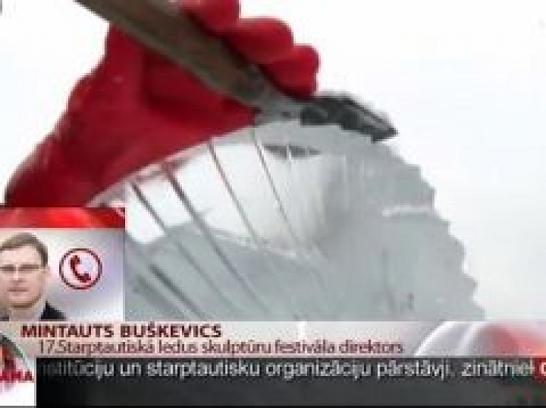 Ar ko šogad pārsteigs Ledus skulptūru festivāls?