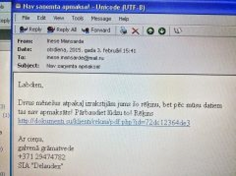 Latvijā strauji izplatās ļoti bīstams datorvīruss