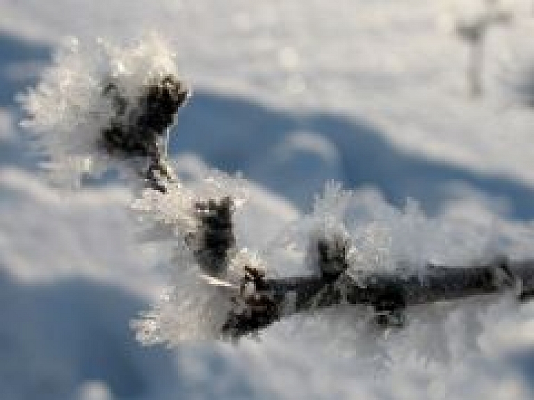 Latgalē gaisa temperatūra pazeminājusies zem mīnus 7 grādiem