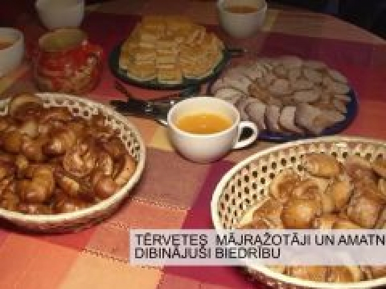 Latgales Reģionālā TV: Tērvetes mājražotāji un amatnieki apvienojušies biedrībā