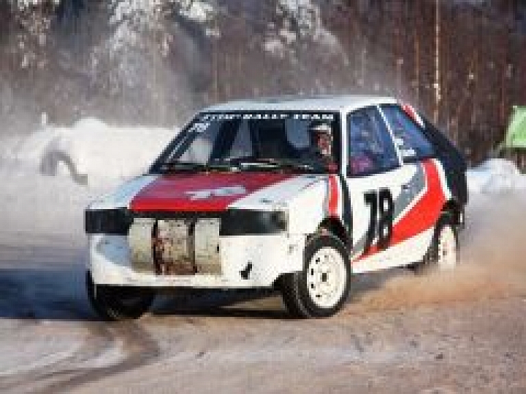 Upesciemā turpinās ziemas folkreisa un autokrosa kauss