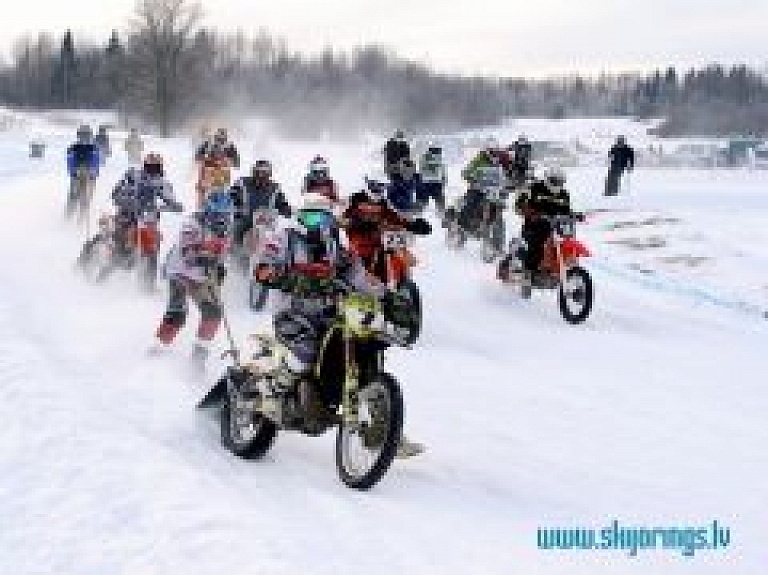 Ērgļu novadā notiks Latvijas Kausa skijoringā atklāšanas posms