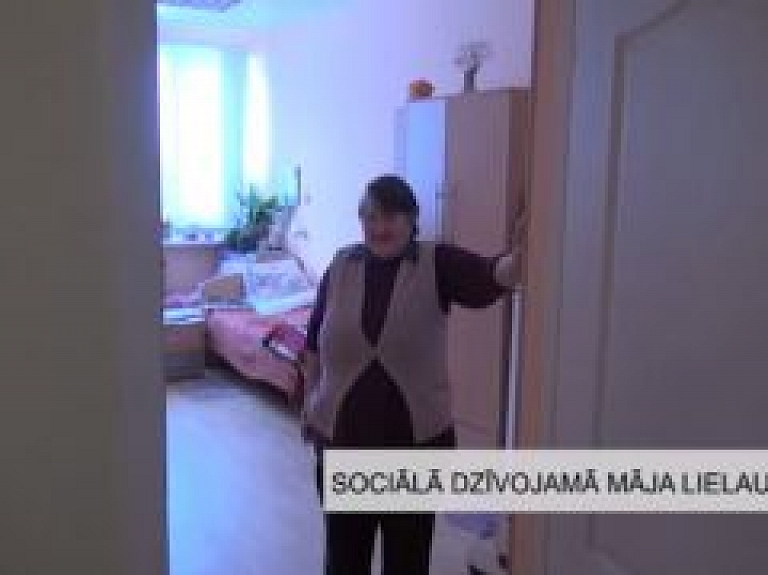 Latgales Reģionālā TV: Sociālā dzīvojamā māja Lielaucē