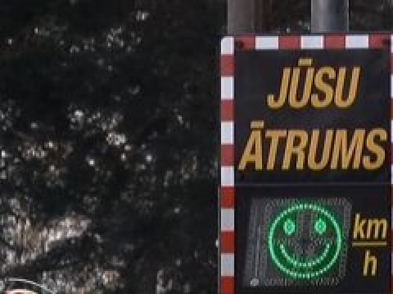 Smiltenē mēra braukšanas ātrumu