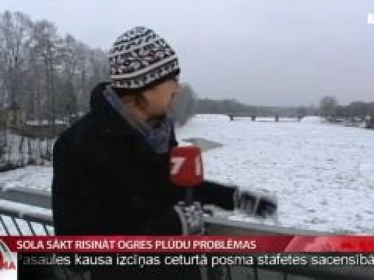 Sola sākt risināt Ogres plūdu problēmas