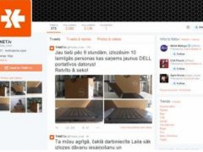 Brīdina par krāpnieku, kas izmanto portāla "Tvnet" vārdu