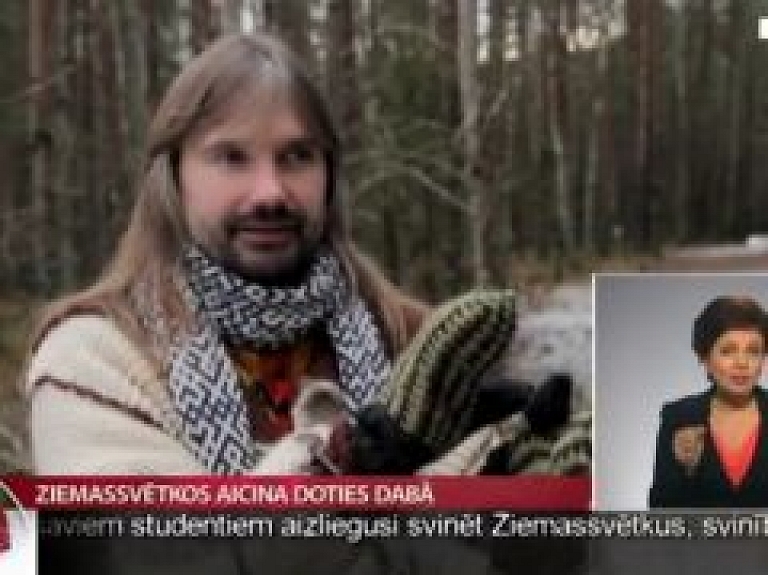 Ziemassvētkos aicina doties dabā