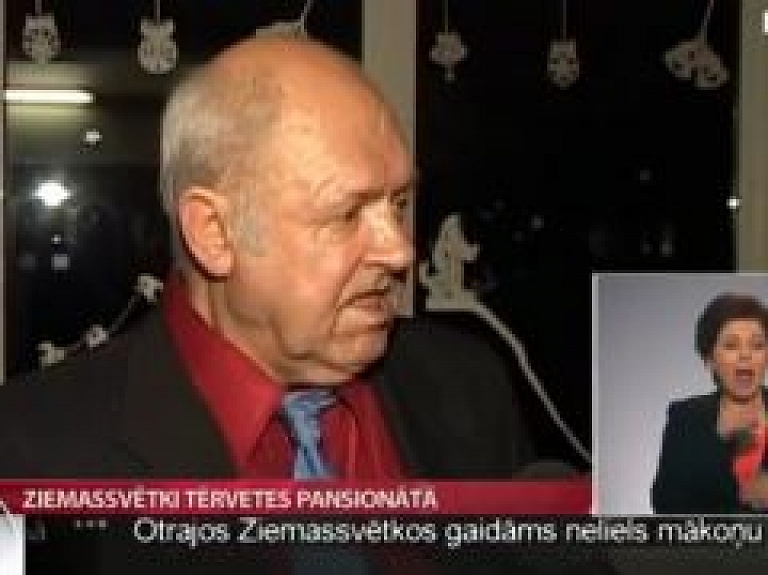 Ziemassvētki Tērvetes pansionātā