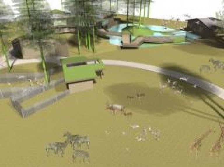 Līdz gada beigām plānots pabeigt "Āfrikas savannas" projektēšanu zoodārzā