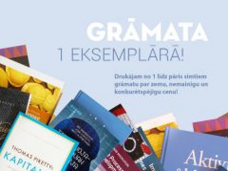 Grāmatu drukātava – Tava iespēja izdot grāmatu!