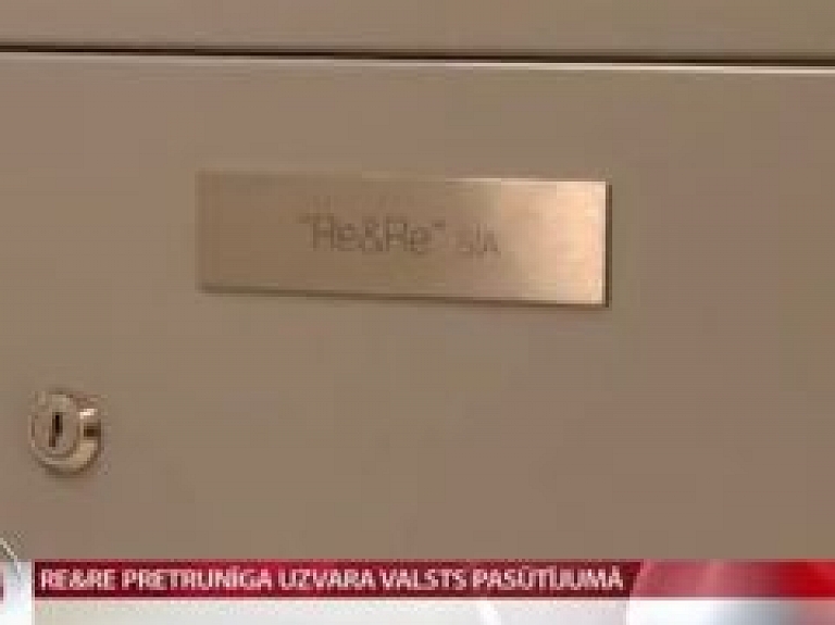 "Re&Re" pretrunīga uzvara valsts pasūtījumā