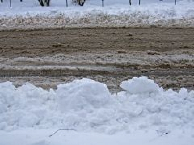 Nākamnedēļ gaidāms slapjdraņķis