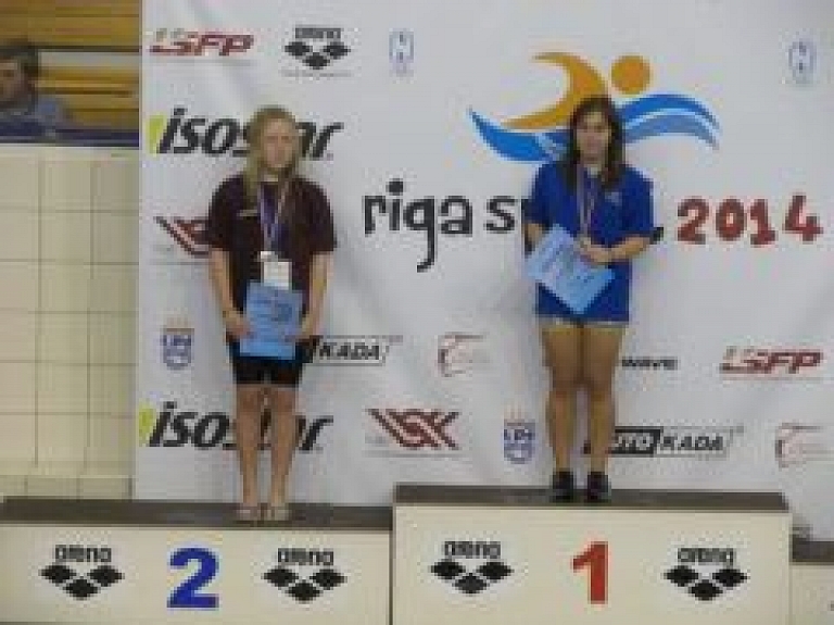 Peldēšanā "Rīgas sprints 2014" sudrabs