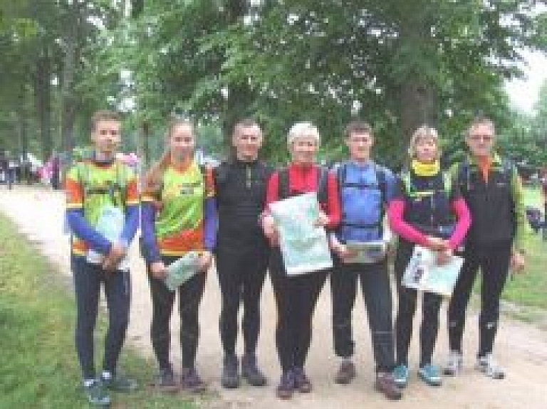 Jēkabpils komandas 10.Latvijas čempionātā rogainingā