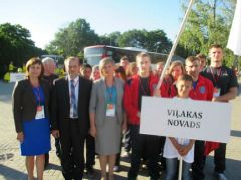 Viļakas novada sportisti piedalās Latvijas Jaunatnes vasaras olimpiāde