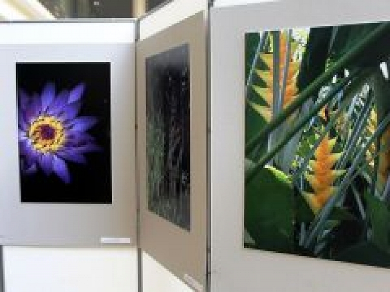 Rātsnamā atklāta fotoizstāde par Kērsnu un Olborgu