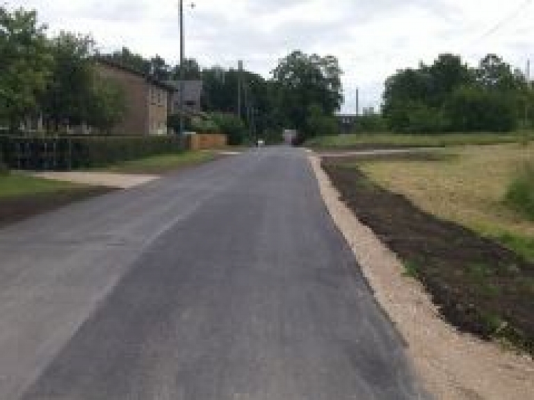 Talsos pabeigti ūdenssaimniecības projekta būvdarbi