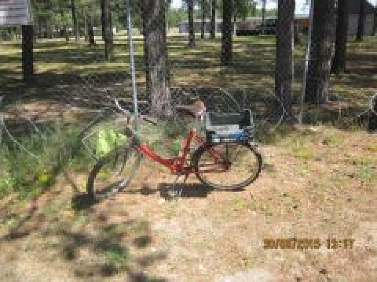 Ādažos atrasts velosipēds