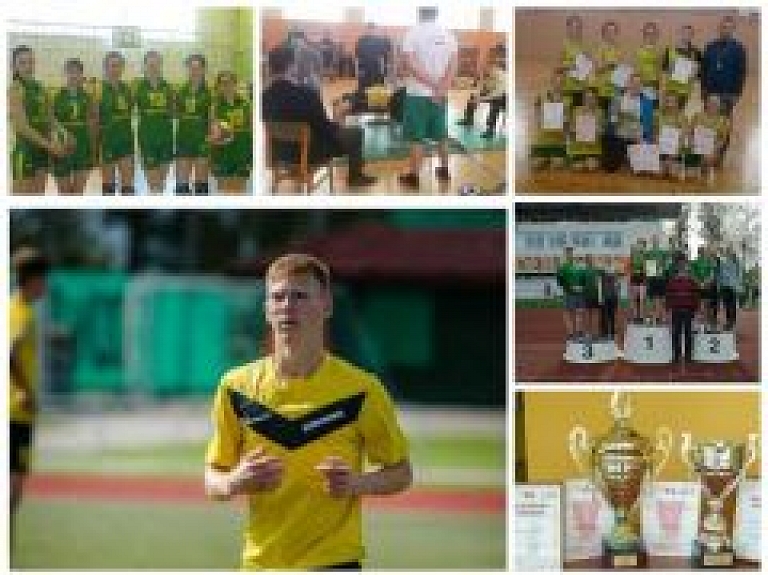 Smiltenes tehnikumam izcili aizvadīta sporta sezona