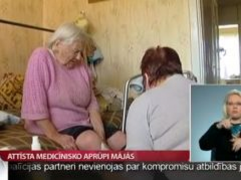 Cēsīs attīsta medicīnisko aprūpi mājās